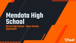 Byron basketball highlights Mendota High School