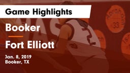 Booker  vs Fort Elliott  Game Highlights - Jan. 8, 2019