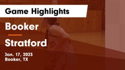 Booker  vs Stratford  Game Highlights - Jan. 17, 2023