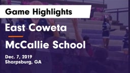 East Coweta  vs McCallie School Game Highlights - Dec. 7, 2019