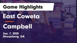 East Coweta  vs Campbell  Game Highlights - Jan. 7, 2020