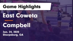 East Coweta  vs Campbell  Game Highlights - Jan. 24, 2020