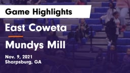 East Coweta  vs Mundys Mill  Game Highlights - Nov. 9, 2021