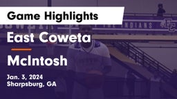 East Coweta  vs McIntosh  Game Highlights - Jan. 3, 2024