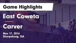 East Coweta  vs Carver  Game Highlights - Nov 17, 2016
