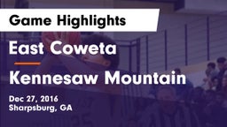 East Coweta  vs Kennesaw Mountain Game Highlights - Dec 27, 2016