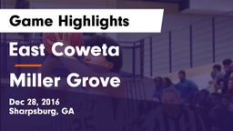 East Coweta  vs Miller Grove  Game Highlights - Dec 28, 2016