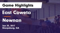 East Coweta  vs Newnan  Game Highlights - Jan 25, 2017