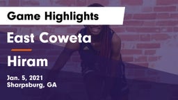 East Coweta  vs Hiram  Game Highlights - Jan. 5, 2021