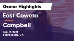 East Coweta  vs Campbell  Game Highlights - Feb. 2, 2021