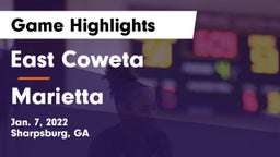 East Coweta  vs Marietta  Game Highlights - Jan. 7, 2022