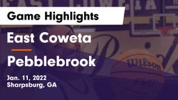 East Coweta  vs Pebblebrook  Game Highlights - Jan. 11, 2022
