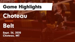 Choteau  vs Belt  Game Highlights - Sept. 26, 2020