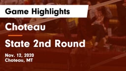 Choteau  vs State 2nd Round Game Highlights - Nov. 12, 2020
