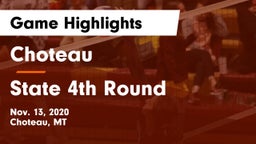 Choteau  vs State 4th Round Game Highlights - Nov. 13, 2020