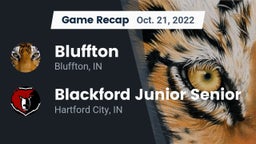 Recap: Bluffton  vs. Blackford Junior Senior  2022