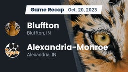 Recap: Bluffton  vs. Alexandria-Monroe  2023