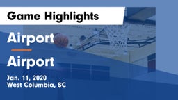 Airport  vs Airport  Game Highlights - Jan. 11, 2020