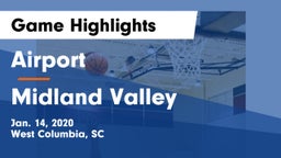 Airport  vs Midland Valley  Game Highlights - Jan. 14, 2020