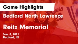 Bedford North Lawrence  vs Reitz Memorial  Game Highlights - Jan. 8, 2021