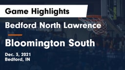 Bedford North Lawrence  vs Bloomington South  Game Highlights - Dec. 3, 2021