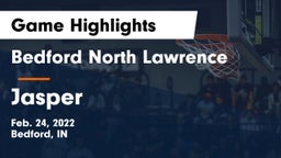 Bedford North Lawrence  vs Jasper  Game Highlights - Feb. 24, 2022