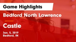 Bedford North Lawrence  vs Castle  Game Highlights - Jan. 5, 2019