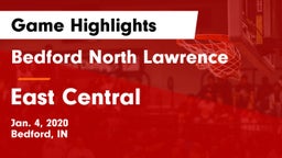 Bedford North Lawrence  vs East Central  Game Highlights - Jan. 4, 2020