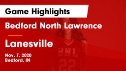 Bedford North Lawrence  vs Lanesville  Game Highlights - Nov. 7, 2020