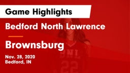 Bedford North Lawrence  vs Brownsburg  Game Highlights - Nov. 28, 2020