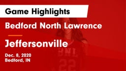 Bedford North Lawrence  vs Jeffersonville  Game Highlights - Dec. 8, 2020