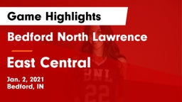 Bedford North Lawrence  vs East Central  Game Highlights - Jan. 2, 2021