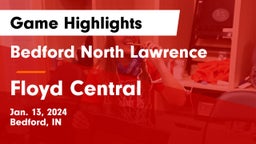 Bedford North Lawrence  vs Floyd Central  Game Highlights - Jan. 13, 2024