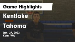 Kentlake  vs Tahoma  Game Highlights - Jan. 27, 2022