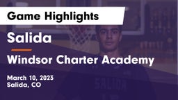 Salida  vs Windsor Charter Academy Game Highlights - March 10, 2023