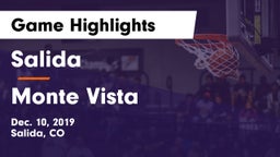 Salida  vs Monte Vista  Game Highlights - Dec. 10, 2019