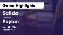 Salida  vs Peyton  Game Highlights - Jan. 12, 2024