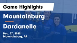Mountainburg  vs Dardanelle  Game Highlights - Dec. 27, 2019