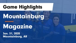 Mountainburg  vs Magazine Game Highlights - Jan. 31, 2020