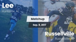 Matchup: Lee  vs. Russellville  2017