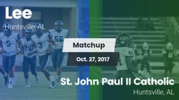 Matchup: Lee  vs. St. John Paul II Catholic  2017