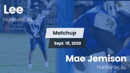 Matchup: Lee  vs. Mae Jemison  2020