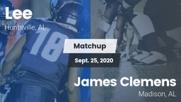 Matchup: Lee  vs. James Clemens  2020