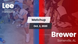 Matchup: Lee  vs. Brewer  2020