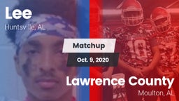 Matchup: Lee  vs. Lawrence County  2020