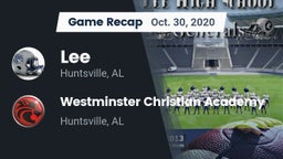 Recap: Lee  vs. Westminster Christian Academy 2020