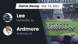 Recap: Lee  vs. Ardmore  2021