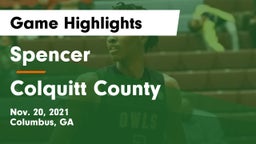 Spencer  vs Colquitt County  Game Highlights - Nov. 20, 2021