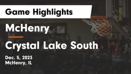 McHenry  vs Crystal Lake South  Game Highlights - Dec. 5, 2023