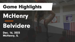 McHenry  vs Belvidere  Game Highlights - Dec. 16, 2023